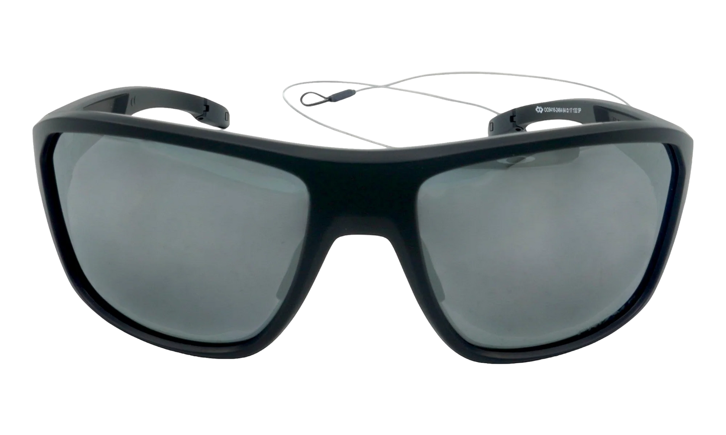 Split Shot Polarized Sunglasses "Matte Black / PRIZM Black" OO9416 24