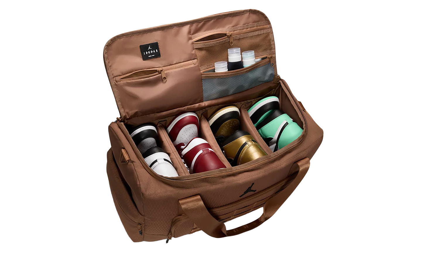 JORDAN COLLECTORS 44L DUFFLE BAG "Archaeo Brown" MA0932 X1I