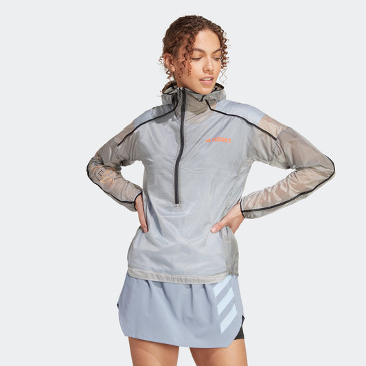 Women's adidas TERREX Agravic Windweave Pro Trail Running Windbreaker
