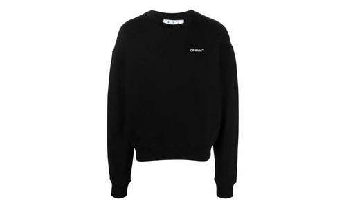 Caravag Arrow Over Crewneck "Black / White" OMBA058C99FLE0021001