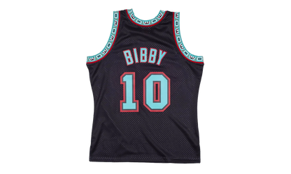 NBA Mike Bibby Reload Swingman Jersey "1998 Vancouver Grizzlies - Black" SMJYCP19289 VGRBLCK98MBI