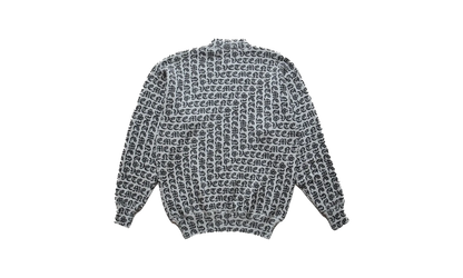 Vetements Gothic Monogram Sweater Grey "Grey" UA65KN210G