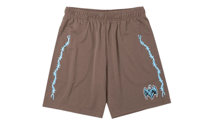 Bat Reaper Mesh Shorts "Brown" WLBRMSBLBLU