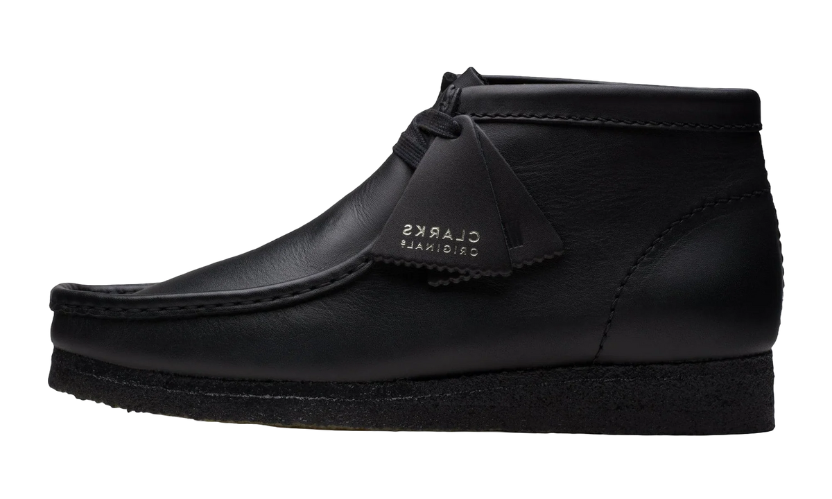 Wallabee "Black Leather" 26155512