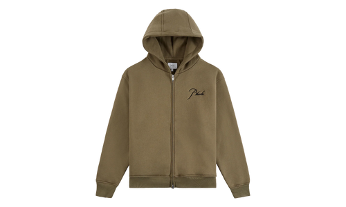 Classique Zip Up Hoodie "Moss Green / Black" RHPS26HO090126013