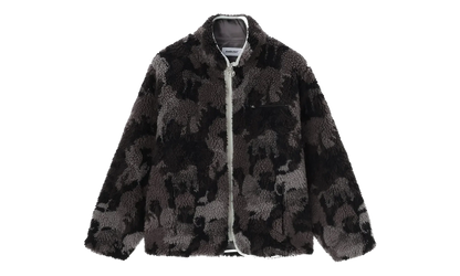 Camouflage Boa Jacket "Grey" 12115651 GREY