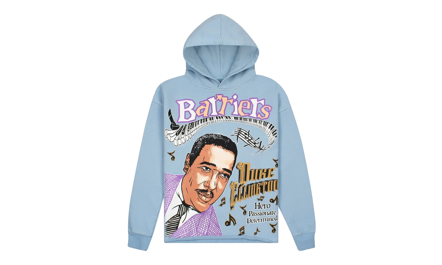 Duke Ellington Hoodie "Light Blue" BAR19