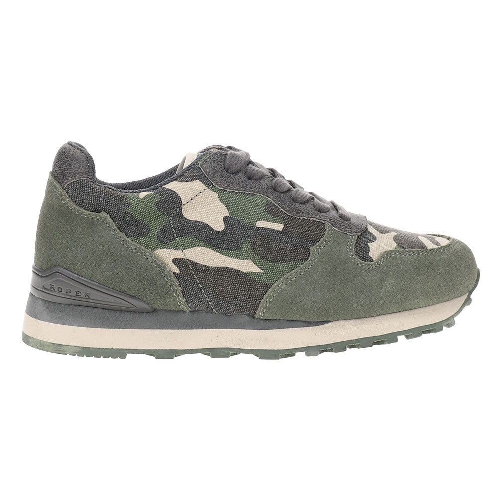 Giddyup Spice Camo Lace Up Sneakers
