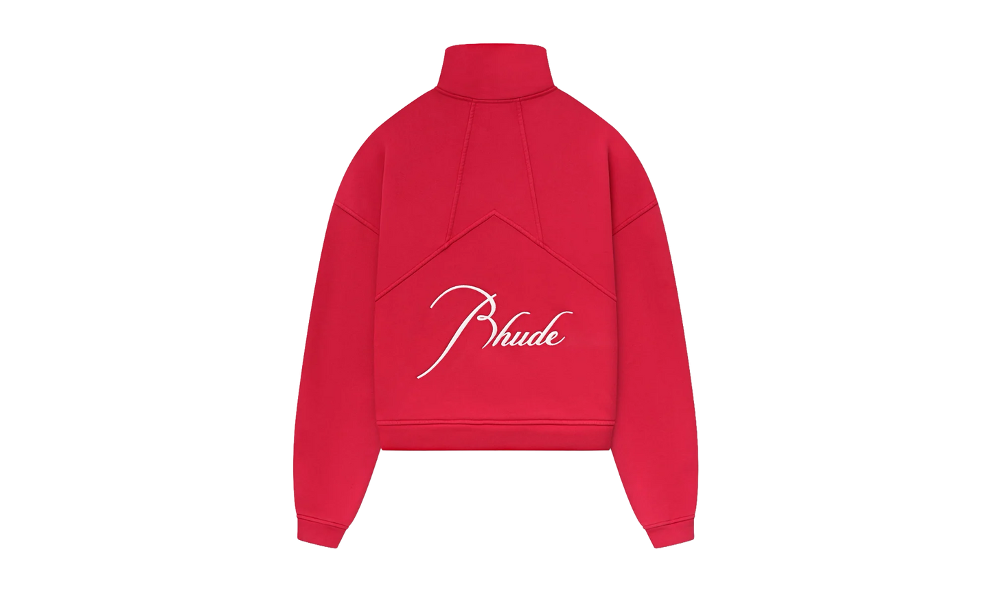 Quarter Zip Sweater "Red" RHSS24TT13167278