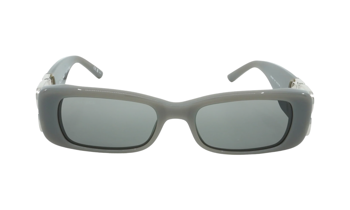 Rectangular Frame Sunglasses WMNS "Grey / Silver" BB0096S 014