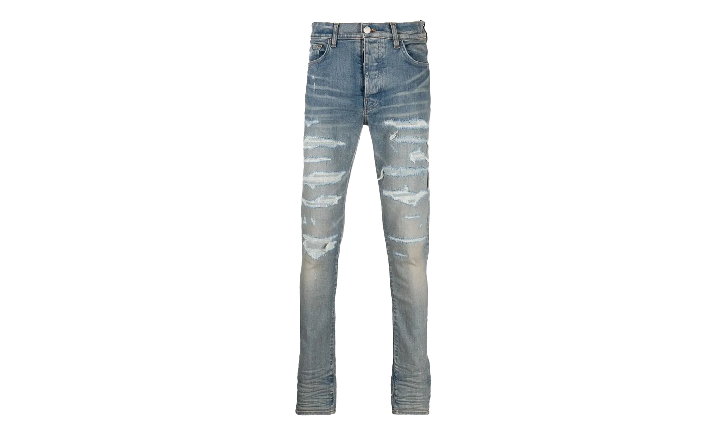 Denim Repair Thrasher Jeans "Clay Indigo" AW22MDS019 408