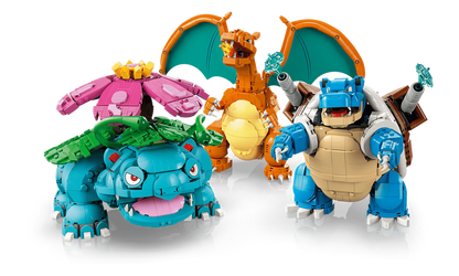 LEGO Pokemon Venusaur, Charizard and Blastoise Set "Multi-Color" 72153