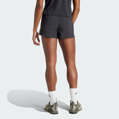 Women's adidas Pacer Training 3-Stripes Woven High-Rise Shorts