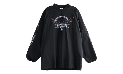 Metal Long-Sleeve Sweatshirt "Black" ME76LS194BX BLAC
