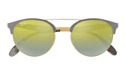 Highstreet Round Sunglasses "Grey/Gold" RB3545-9007-A7_51