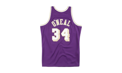 NBA Chinese New Year Shaquille O'Neal Swingman Jersey "1996 Los Angeles Lakers - Purple" SMJYNG18409 LALPURP96SON
