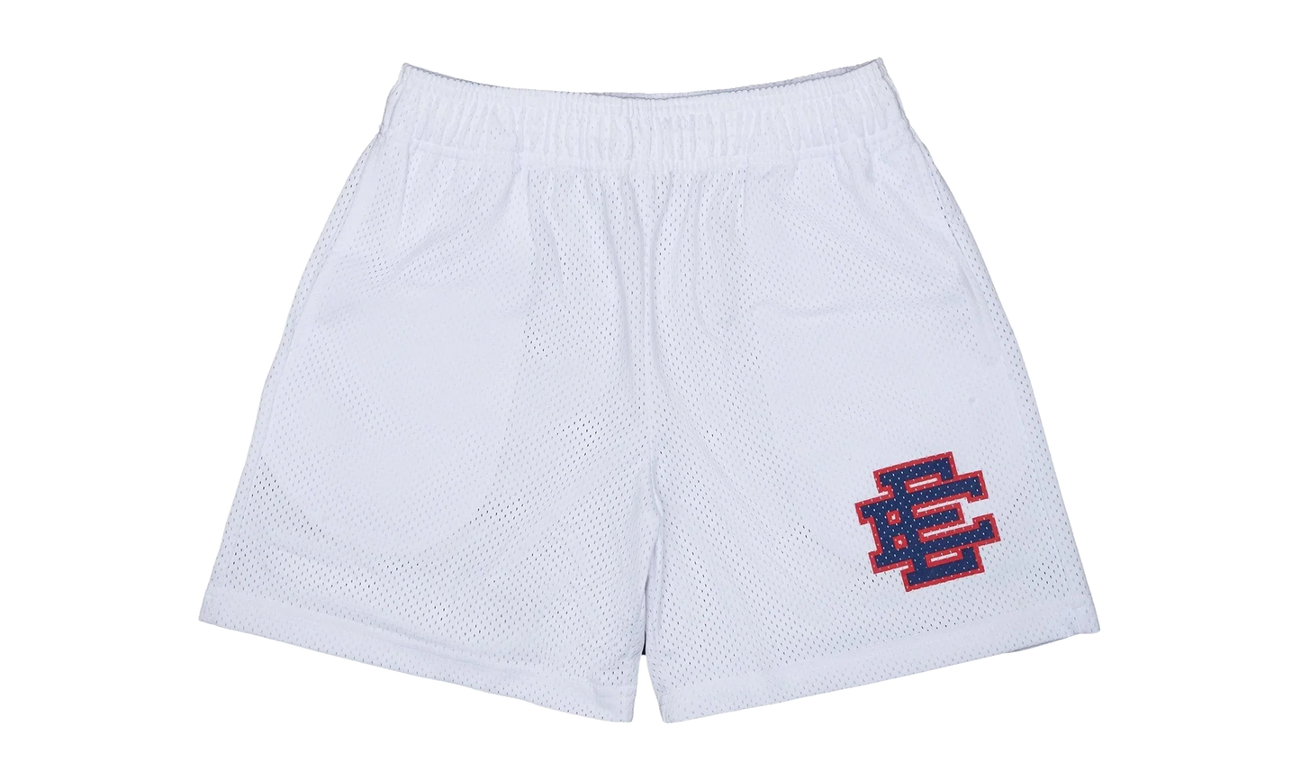 EE Basic Shorts "White / Navy / Red" EE117