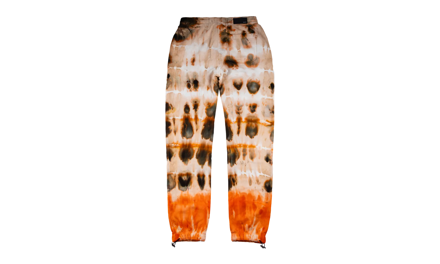 Tie Dye Sweatpants "Orange / Brown" PS22MJS010 665