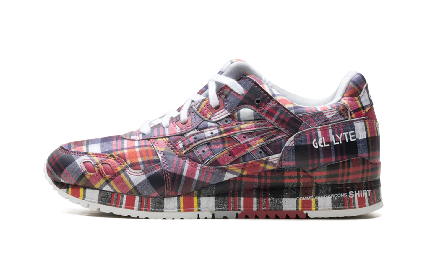 Gel-Lyte 3 07 Remastered "Comme des Garçons SHIRT Red Plaid" 1203A824 600