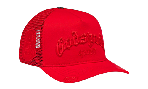 GS Forever Trucker Hat "Triple Red" GS134