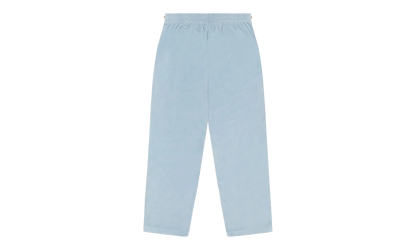 5Q Zip Velour Warmup Track Pants "Light Blue" DT434