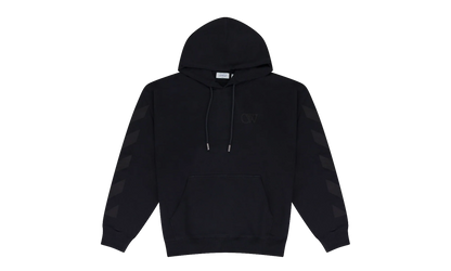 Diagonal Hoodie "Black" OFW MHDS 0206
