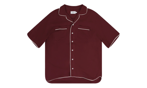 Pajama Shirt "Maroon" RHSS22SR13092127 MRN