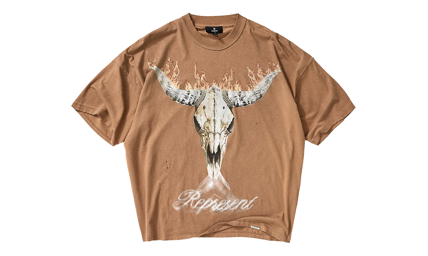British Cowboys SS Tee "Dusty Brown" MLM100592-DB