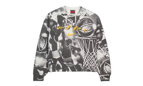 Nike x Cactus Plant Flea Market CPFM Hoop Crewneck "Light Bone" FJ5887 072
