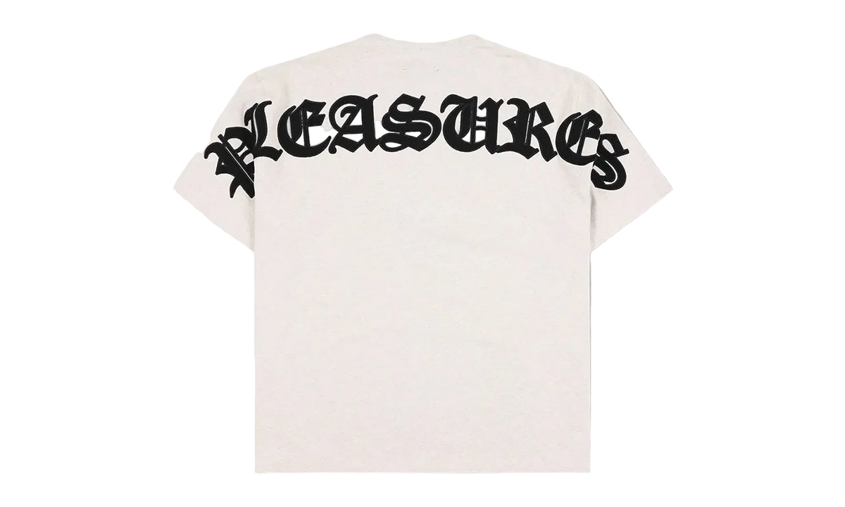 Neural SS applique Tee "Oatmeal" P26SP026-OAT