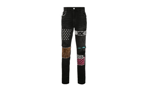 Art Patch Jeans "Aged Black" MBPAJ S19 ABL