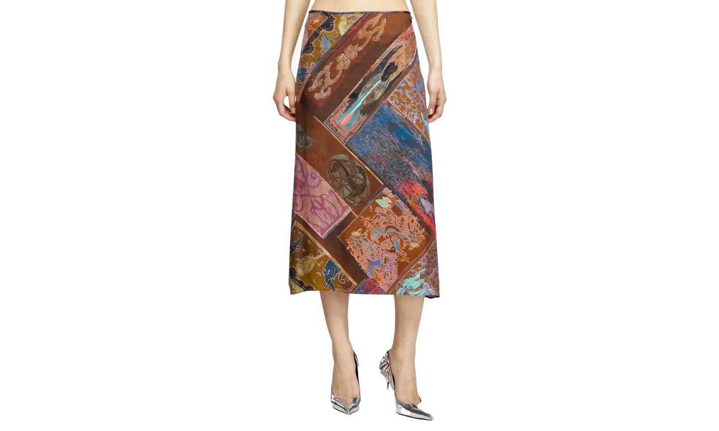 O-Rchid Skirt "7BDA MUSTARD" A18368 0KIBJ 7BDA