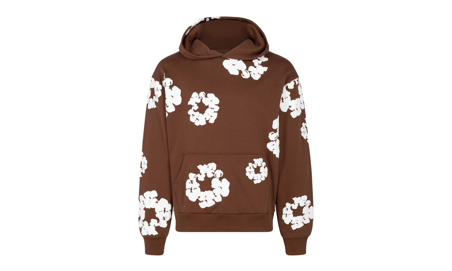 The Cotton Wreath Sweatshirt "Brown" DT08