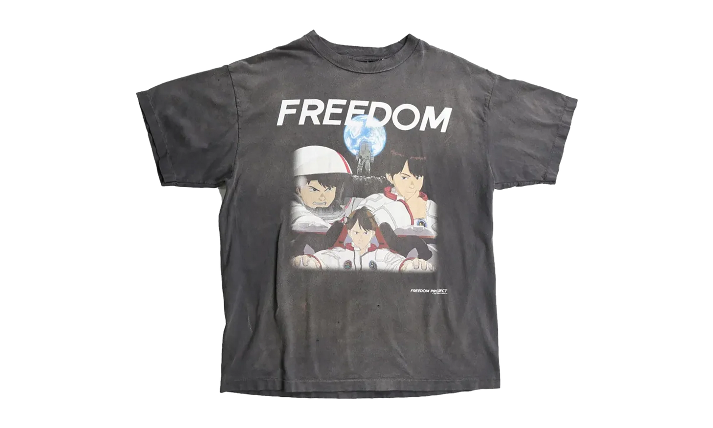 Freedom Logo Short-Sleeves T-Shirt "Black" SM YS8 0000 C19