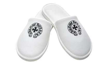 CH Hotel Slippers "White / Black" CHRM0917