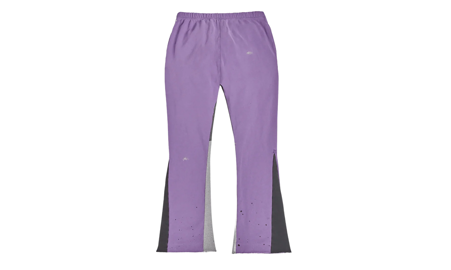 GD Logo Paint Splatter Flare Sweatpants "Purple White Multi" GDGLFSP