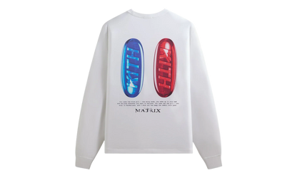 The Matrix Red Pill Blue Pill Long Sleeve Tee "White" KHM035058 101