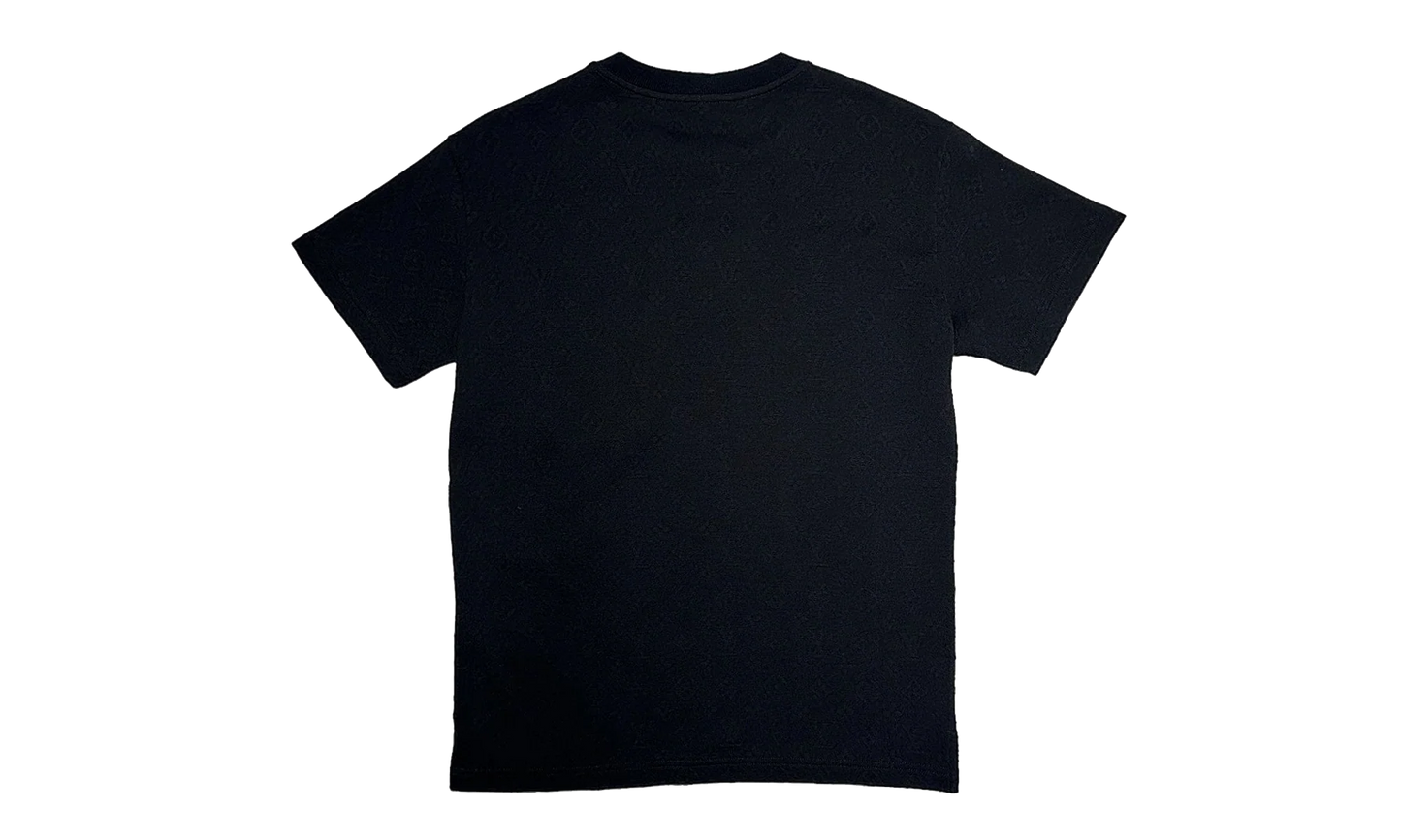 Signature 3D Pocket Monogram Short Sleeve Tee "Black" 1A5VIA