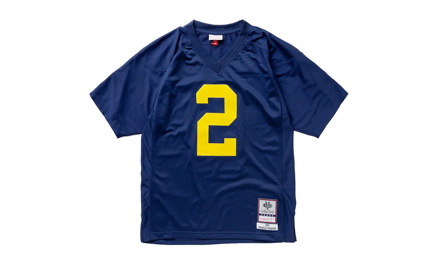 NCAA Charles Woodson Dark Jersey "1997 Michigan - Navy" LGJY4472 UMI97CWONAVY