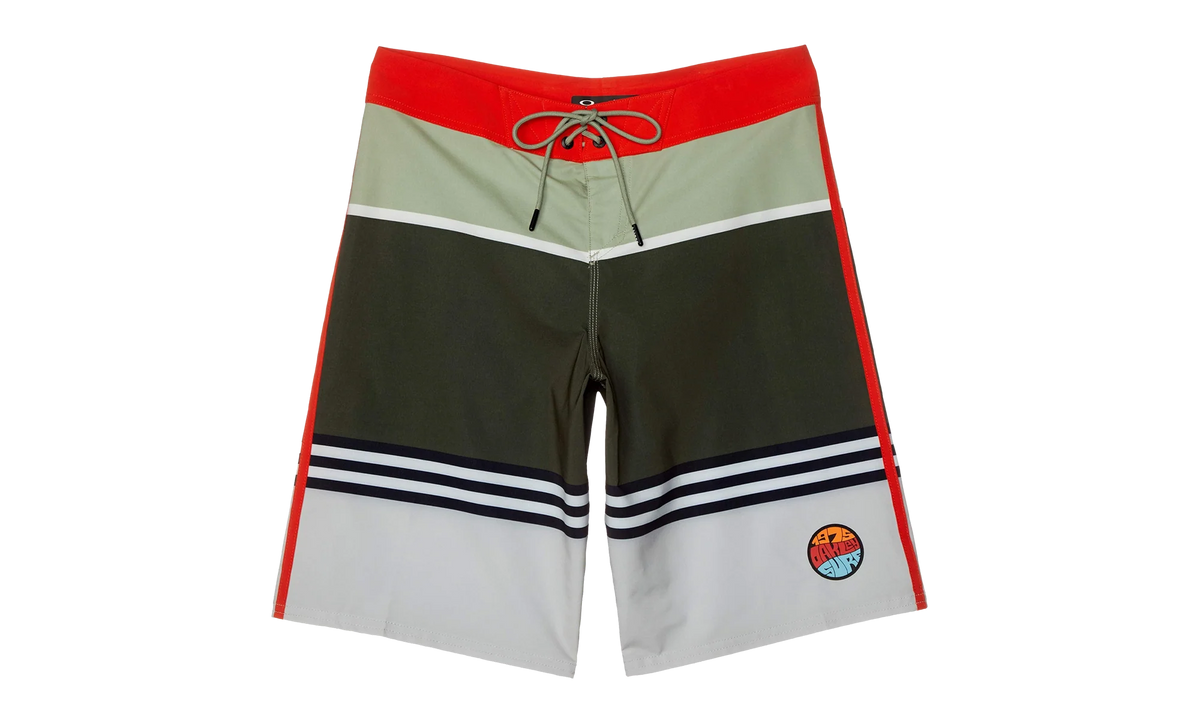 21" Striped 1975 Boardshort "Dark Brush Color Block" FOA400108 94F