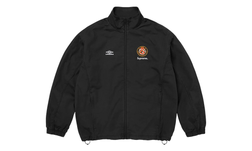 Umbro® Cotton Ripstop Track Jacket "SS26 - Black" SU27026