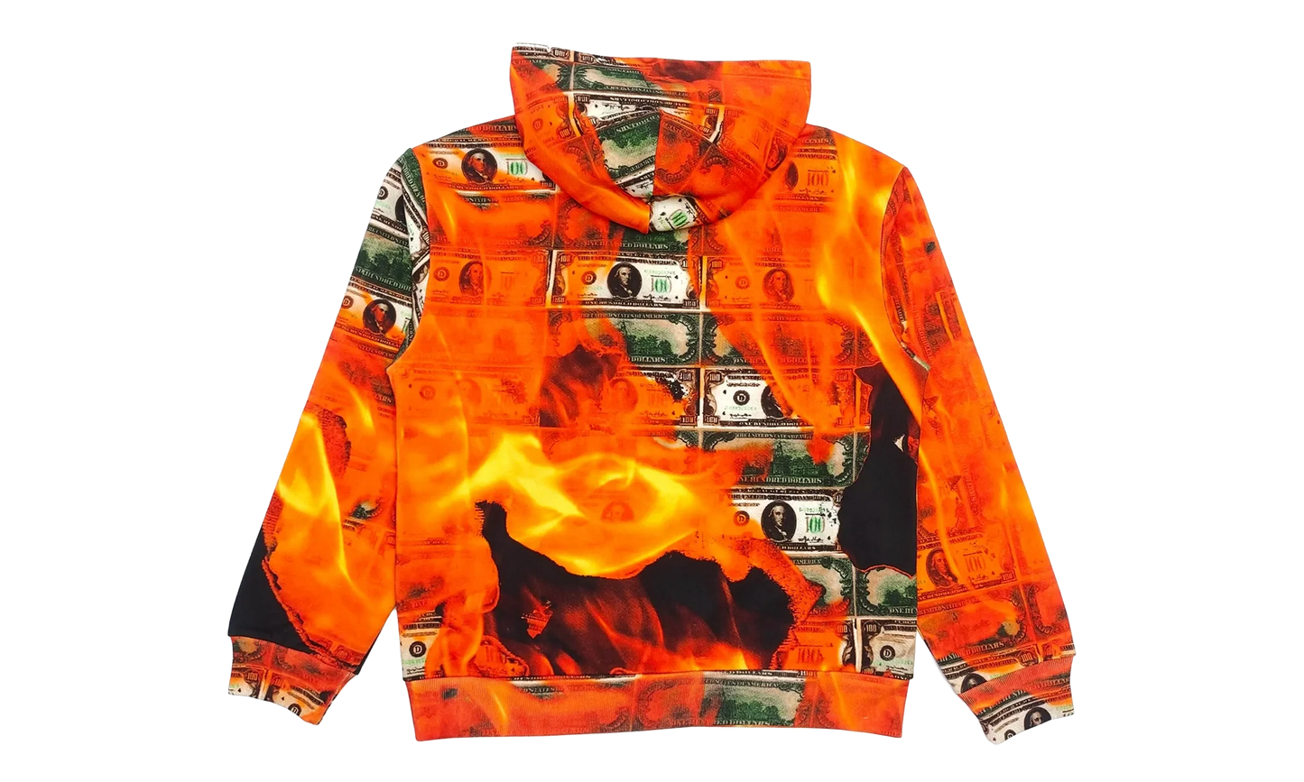 Burn It All Hoodie "Orange" DT318