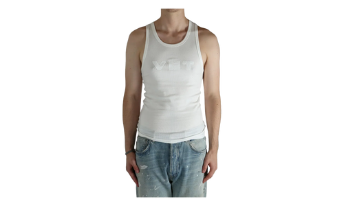 Vet Tank Top "White" MH76TT220W WHIT