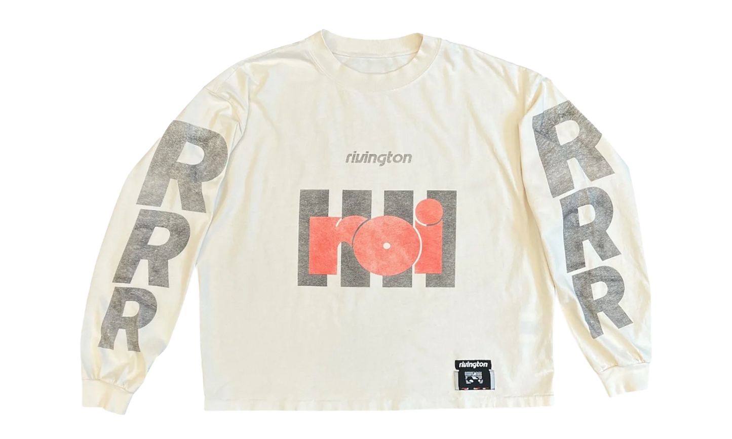 Roi Garden Long-Sleeve Tee "Max White" ROII LS92