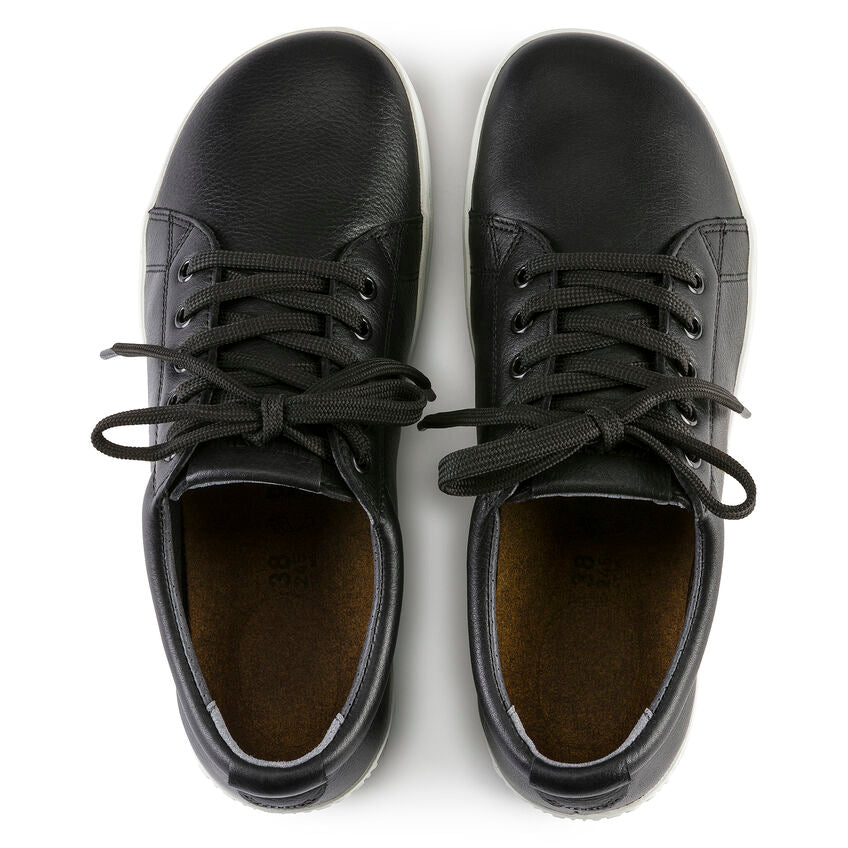 QO 500 Leather Safety Shoe in Black