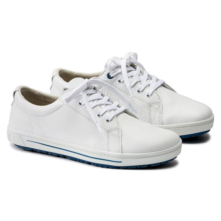 QO 500 Leather Safety Shoe in White