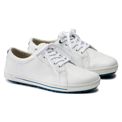 QO 500 Leather Safety Shoe in White
