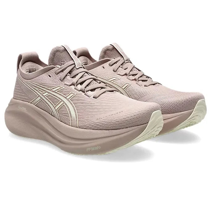 Women's Gel-Nimbus 27 Running Shoes in Fawn/Birch