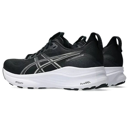 Women's Gel-Kayano 32 Running Shoes Wide in Black/White