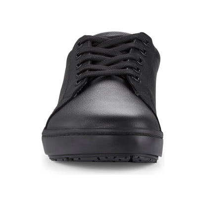 QO 500 Leather Safety Shoe in Black Leather